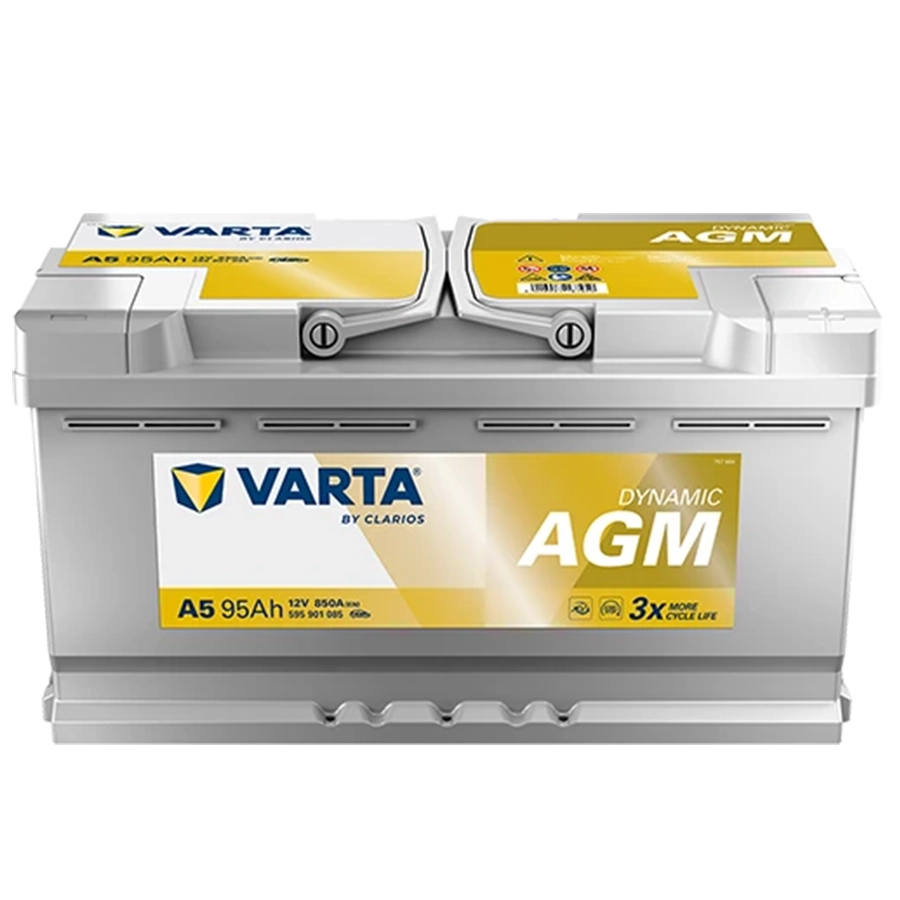Varta Silver Dynamic G14 Start-Stop AGM 12 Volt 95 Ah 850 CCA Akü