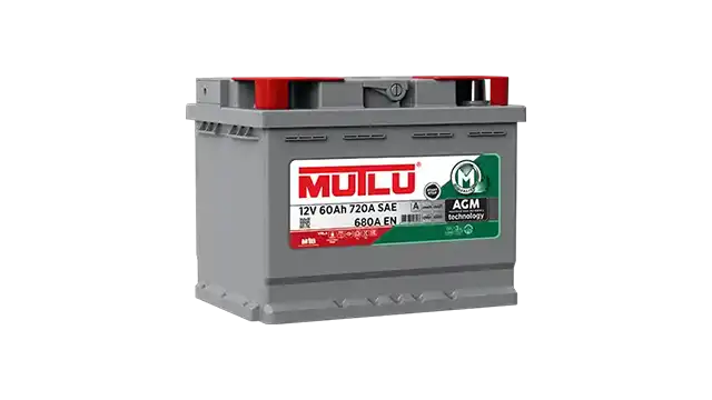 60Ah AGM Mutlu Akü