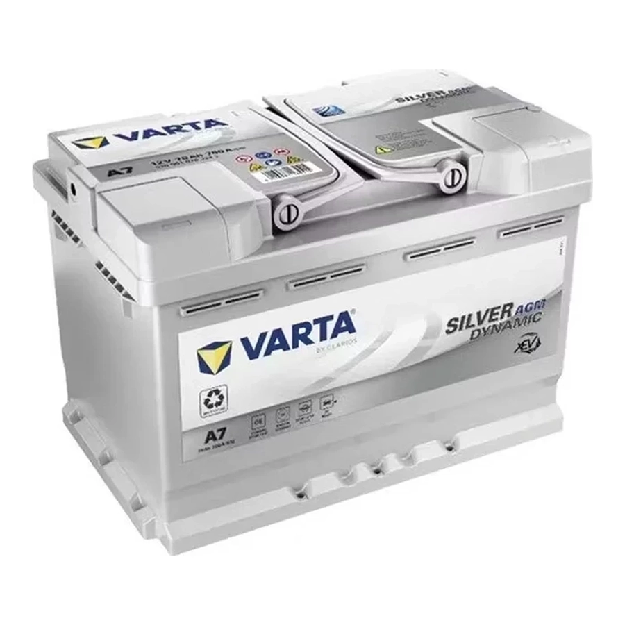 Varta 12V 70 Ah 760A AGM Start-Stop Silver Dynamic Akü